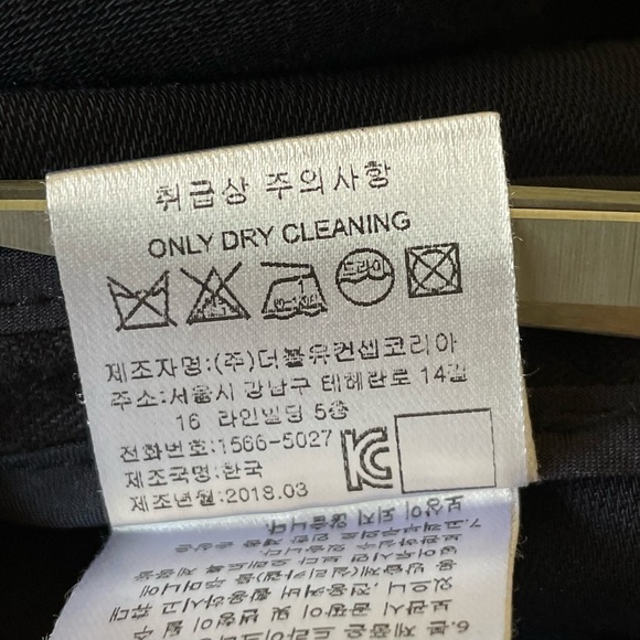 Frontrow Maison Marais Sablier Linen Blend Pleated Midi Shirt Dress Navy Small - Picture 15 of 16